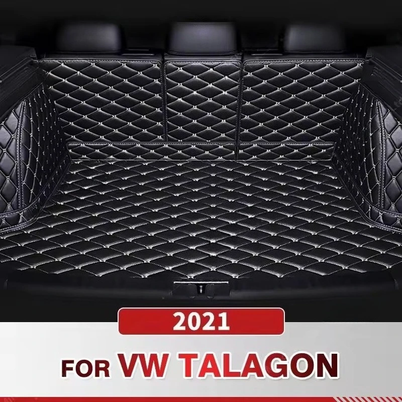 

Автоматический коврик в багажник с полным покрытием для VOLKSWAGEN VW TALAGON 6-местный чехол для багажника автомобиля 2021, коврик для багажника, внутренняя защита, аксессуары