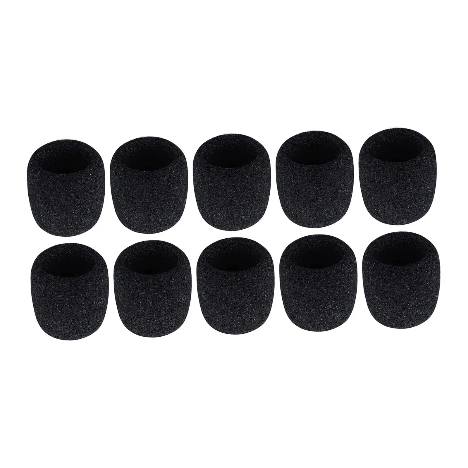 Replacement Windscreens for Microphones, Made of Thick, Washable Foam, with Wind Protection for Conference And Singing Rooms