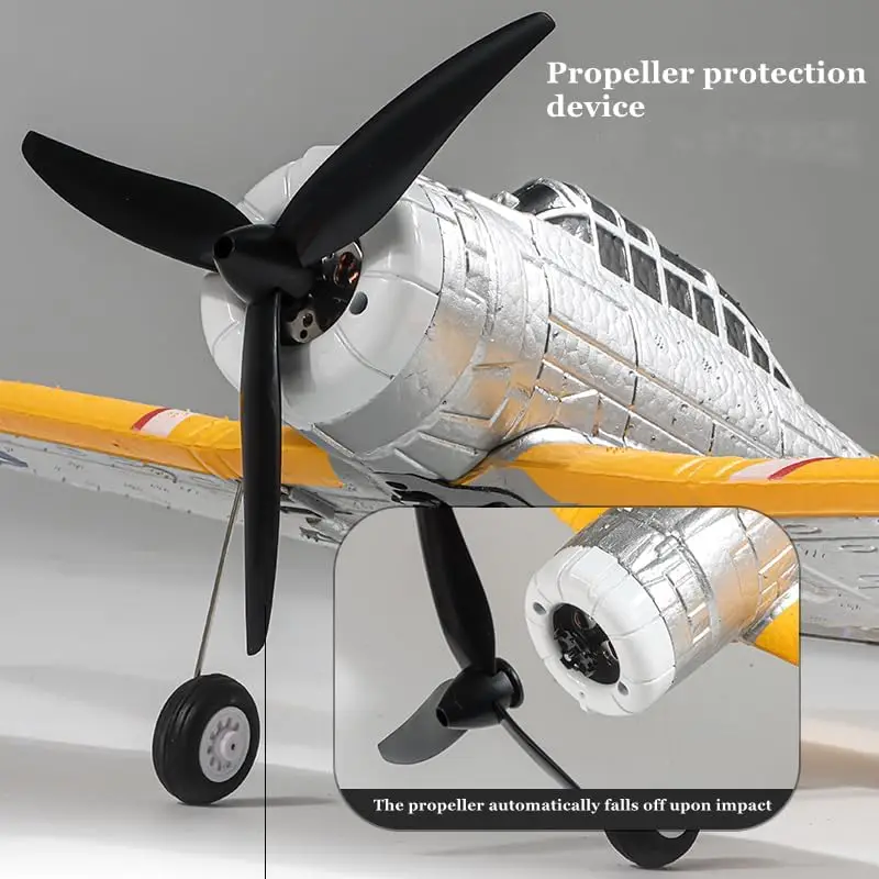 P47 Thunderbolt طائرة مزودة بجهاز للتحكم عن بُعد Sbd Bomber مع محرك بدون فرش مفتاح واحد البهلوانية 290 مللي متر جناحيها RC طائرات الأولاد اللعب