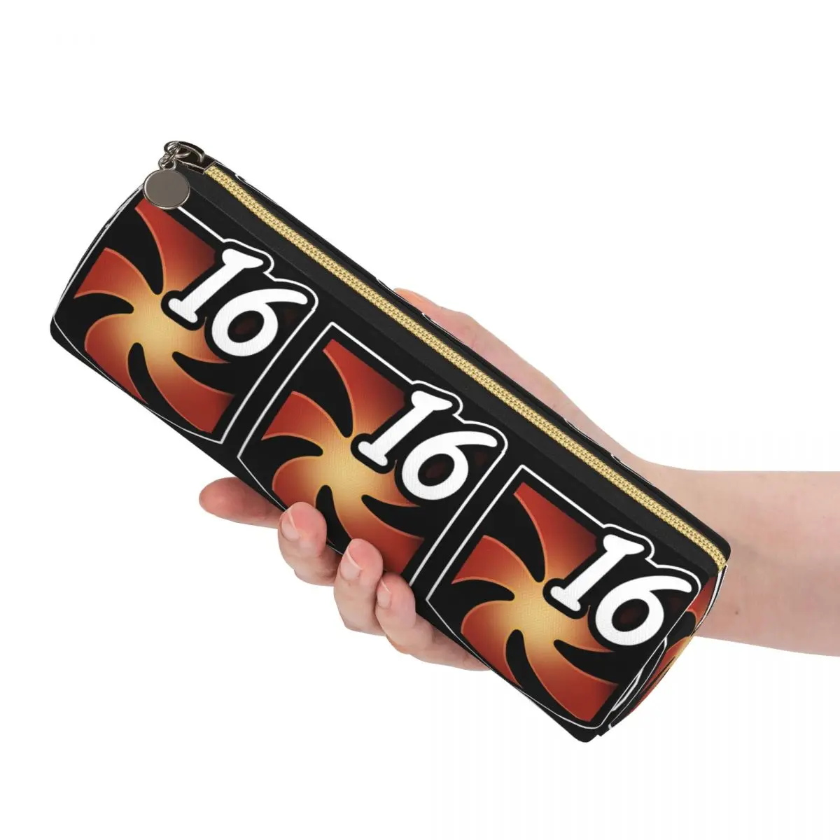 I'm Fine Vuln Stacks Pencil Case Pencil Pouch Cylinder Pen Box Pencil Bag for Kids School