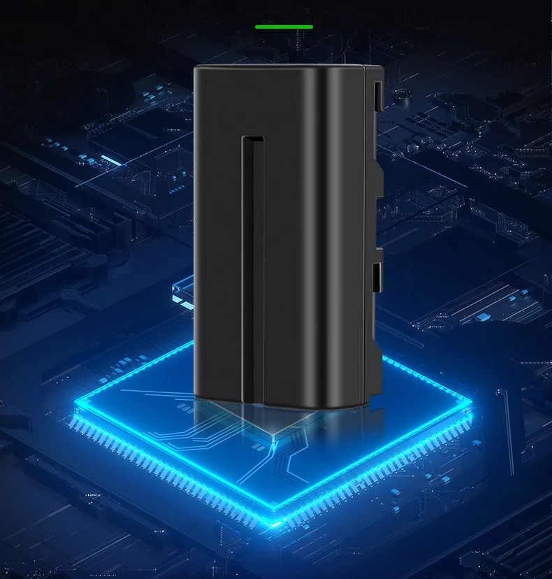 2Pcs 2400Mah NP-F55… - image