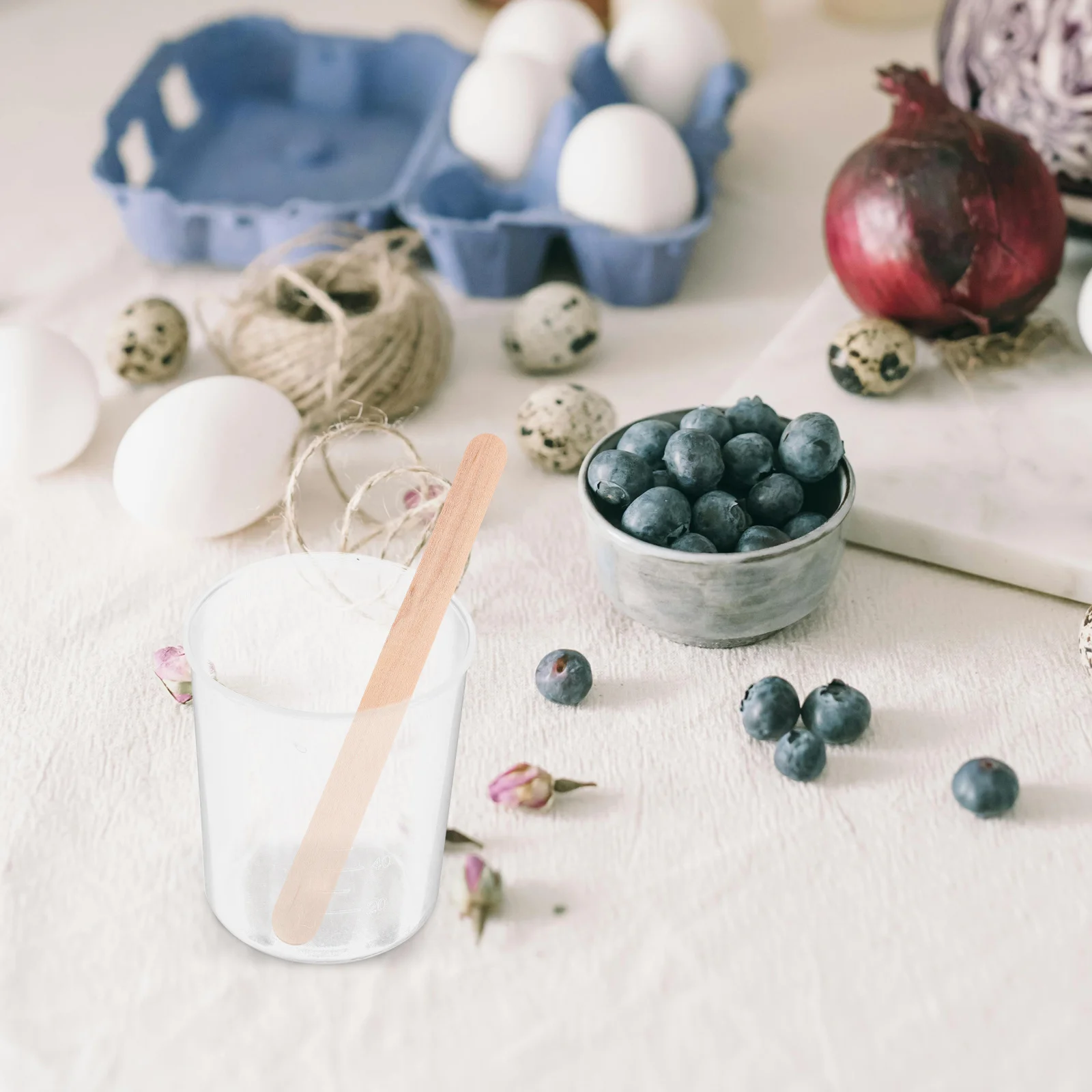 

73Pcs Crystal Epoxy Tool Kit Durable DIY Jewelry Making Set 10 Droppers 50 Mixing Rods 10 Gloves 3 Measuring Cups for Craft