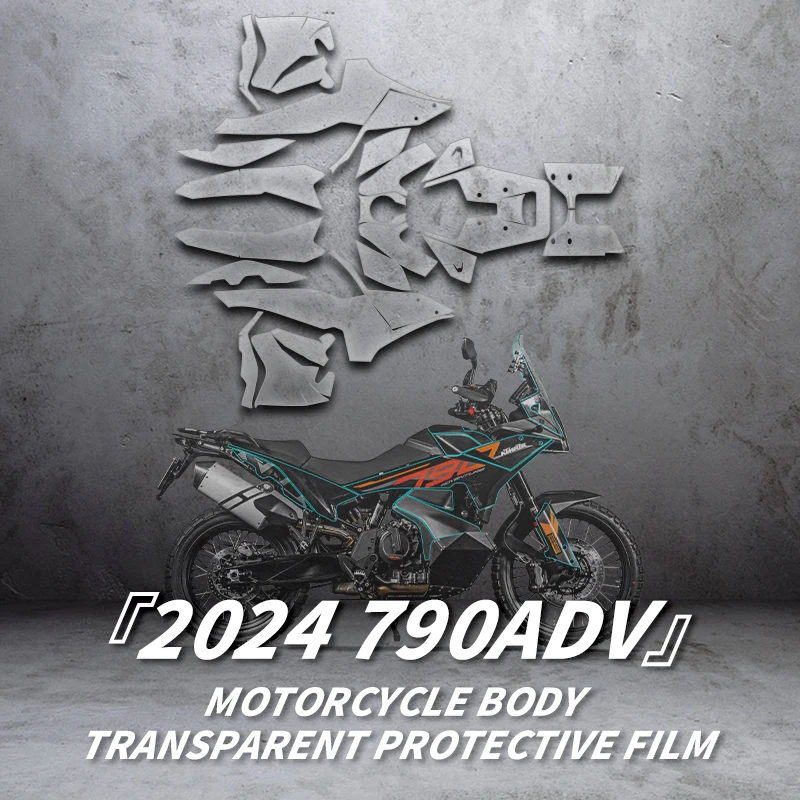 

Used For KTM 790ADV Bike Accessories Protection Stickers Of Motorcycle Full Body Transparent Protective Film Fairing Kits