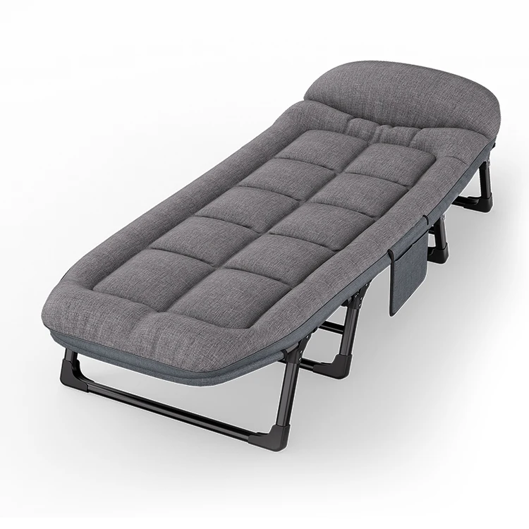 Single Lunch Break Folding Bed Modern Minimalist Folding Beds for Office Multi-functional Portable Simple Bed Foldable Recliner