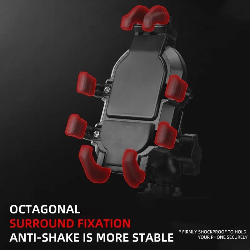 دراجة نارية المقود حامل هاتف حامل ركوب في الهواء الطلق مرآة الرؤية الخلفية لتحديد المواقع والملاحة جبل للدراجات النارية دراجة كهربائية دراجة