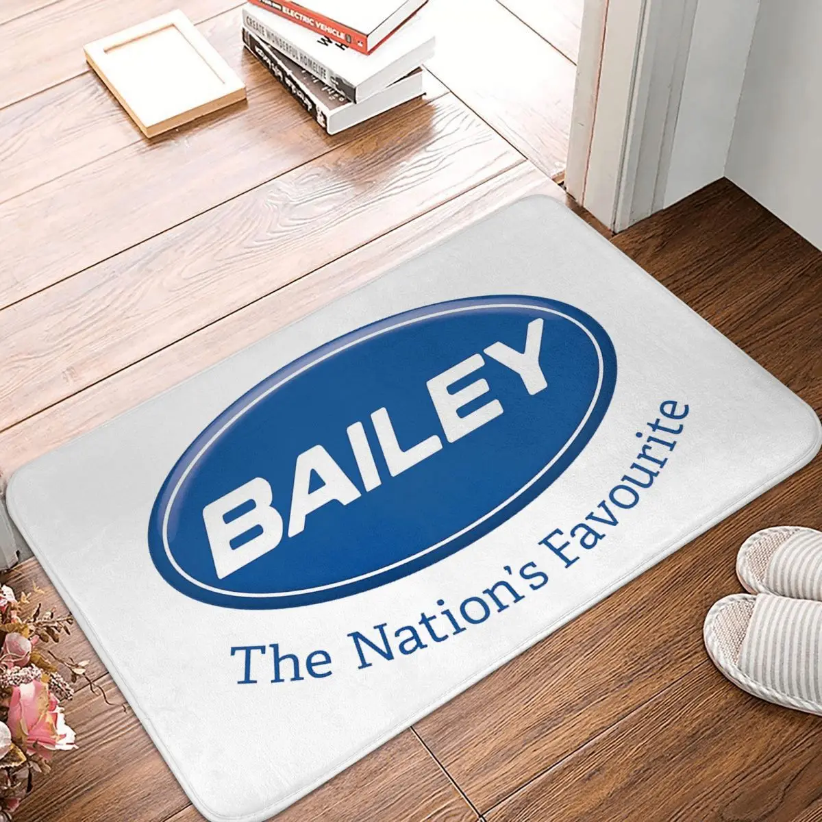 Bailey Caravan Doormat Kitchen Entrance Home Floor Mat Non-slip Carpet Rug for Balcony Footpad Mats