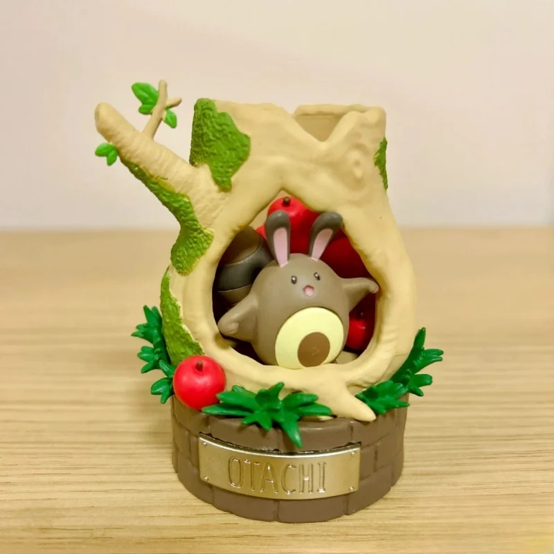 本物のリーメントポケモンフィギュア森の小さな物語 Vileplume Pawmo Sentret Shroomish Starly ピカチュウブラインドボックスキッズギフト