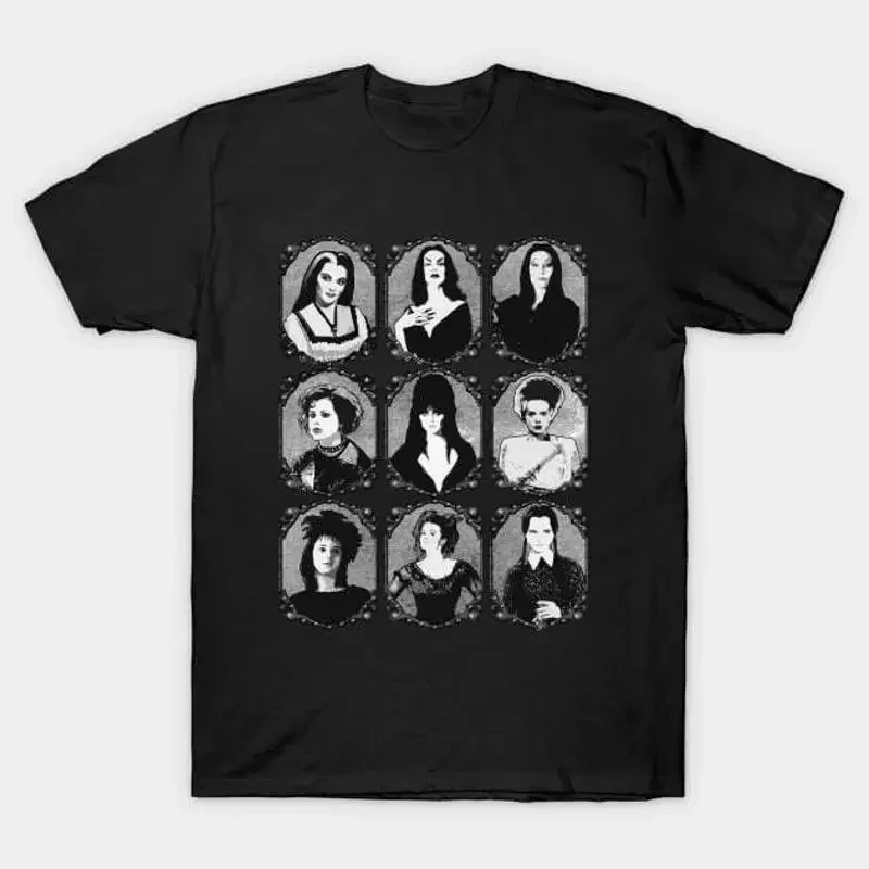 Icons of Gothic Mistresses the Dark T Shirt S 5XL Fast Shipping