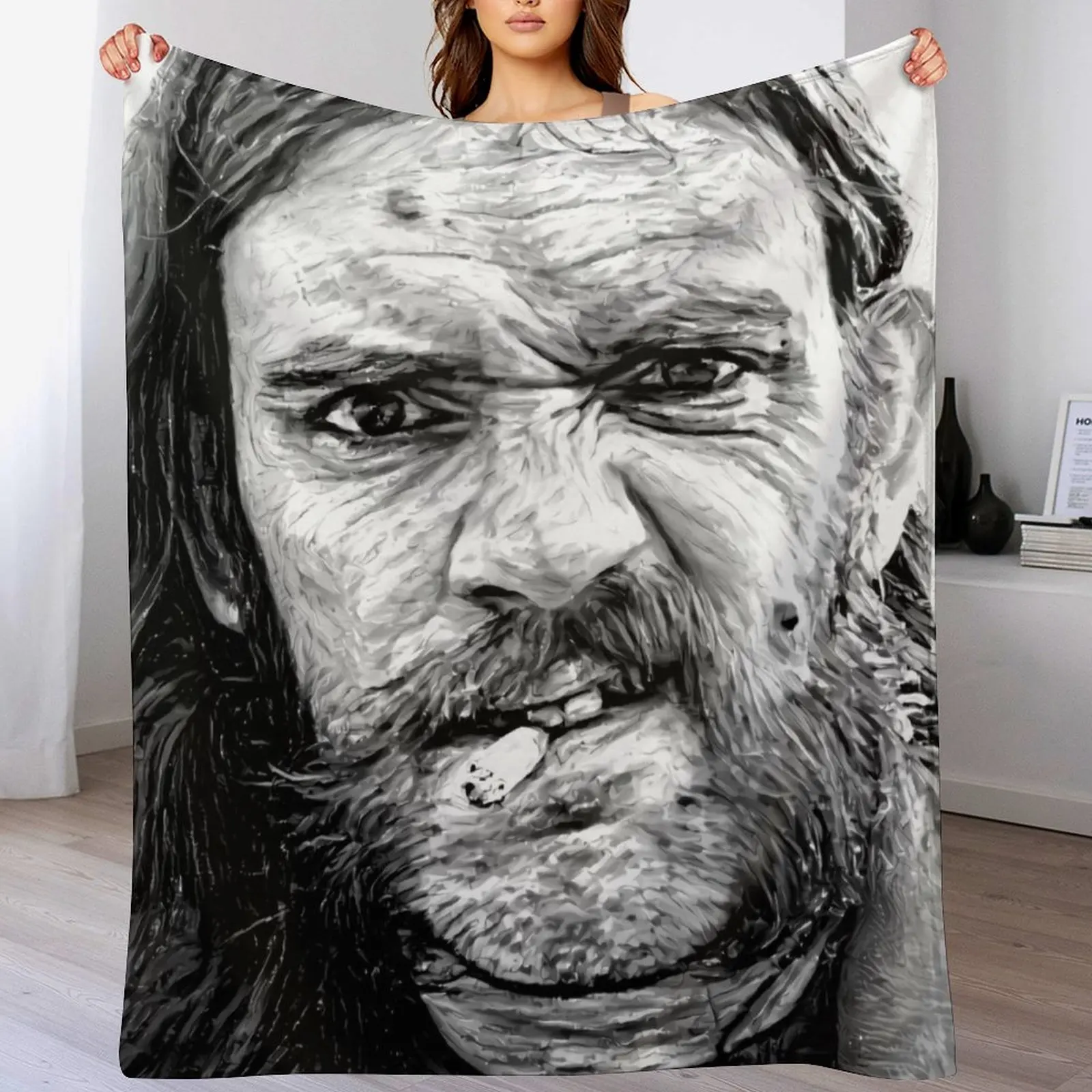 

Lemmy Throw Blanket Thins Blankets For Bed Plush Luxury Designer Blankets