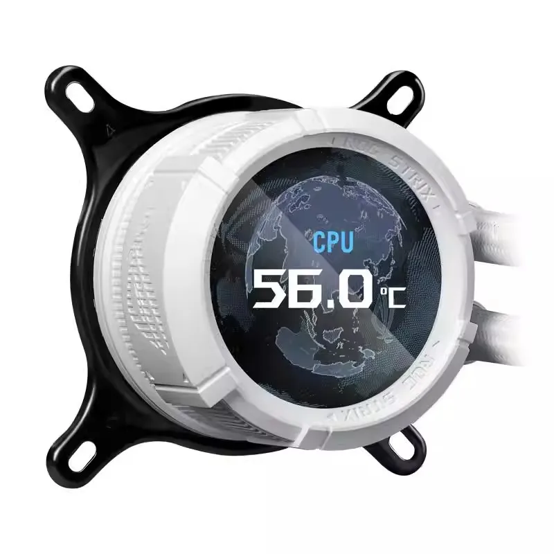 ROG STRIX LC 3th 360 All In One Water Cooled CPU Heat Sink ARGB LCD 2.1inch ISP Customized Desktop Computer Host Accessories