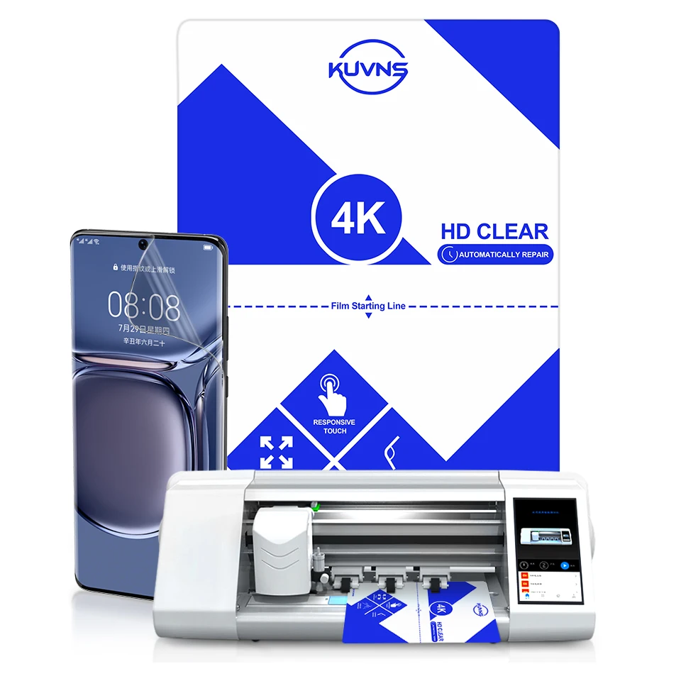 

180*120 MM Screen Protector Cutting Machine TPU Clear Hydrogel Cutting Film High Definition For All Mobile For Mobile Phone