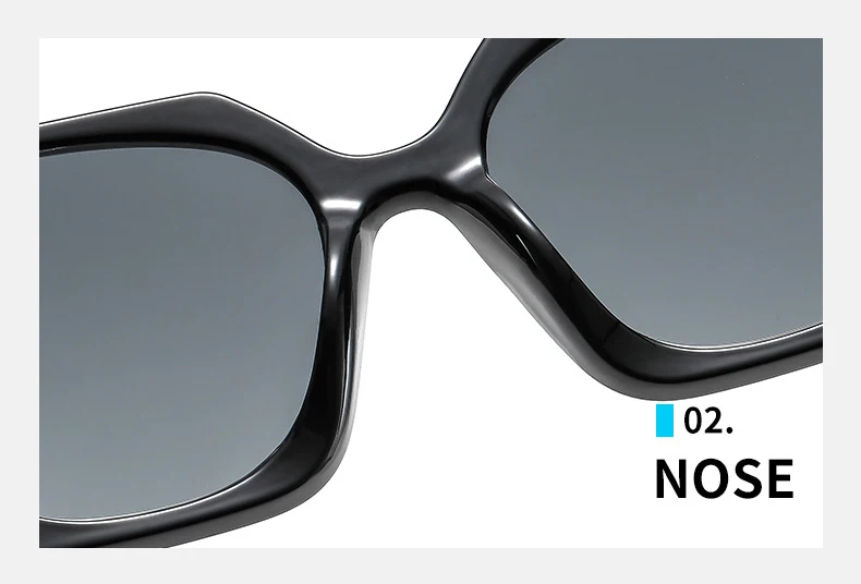 OEC CPO Quadrat Sonnenbrille Frauen Neue Mode Orange Punk Sonnenbrille Männer Vintage Shades UV400 Weibliche Retro Brillen Gafas De Sol – Detail 9