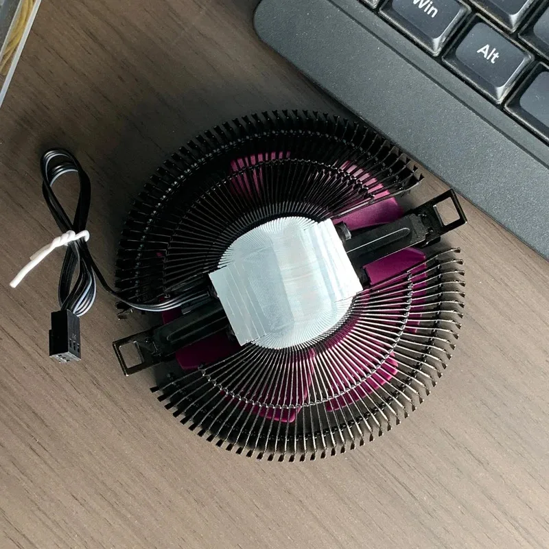 X99 CPU Air Cooler 3PIN/4PIN PC Processor Cooling Fan for Intel 2011 1700 1200 1150 1155 1156 X79 AMD AM2 AM3 AM4 AM5 Ventilador image 5
