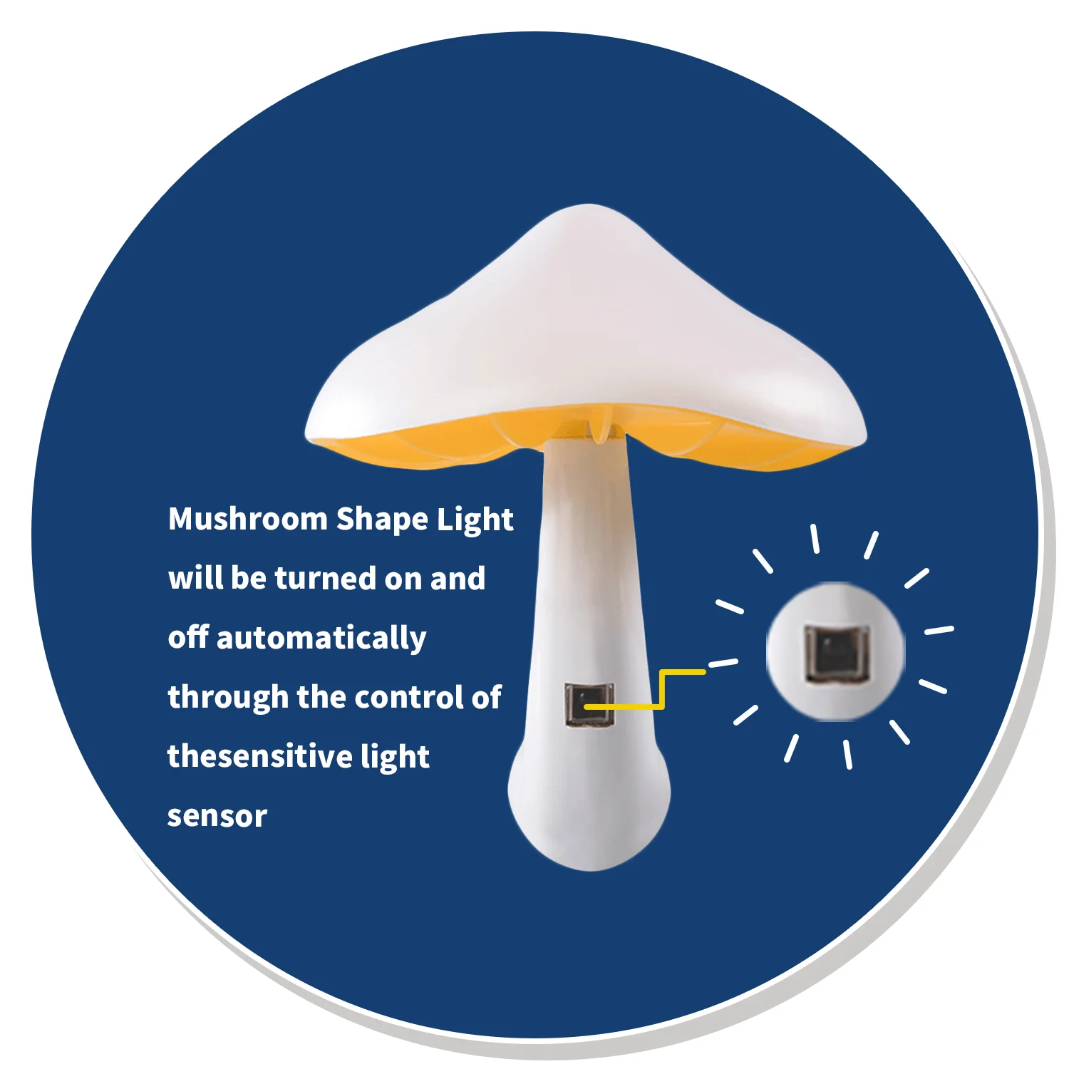 أضواء ليلية LED على شكل فطر مع مستشعر تلقائي عن بعد، ديكور غرفة النوم، مصابيح الحائط، مستشعر التحكم في الضوء، ضوء غرفة النوم #2
