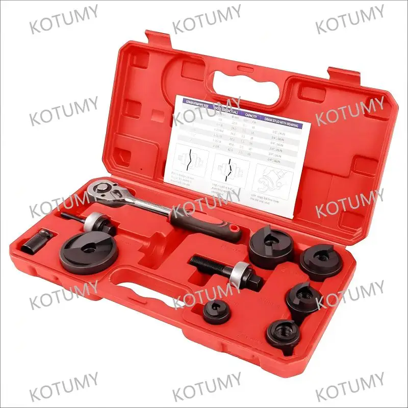 CC60 Knockout Punch Driver Kit, Hand Operated Metal Hole Making Tool