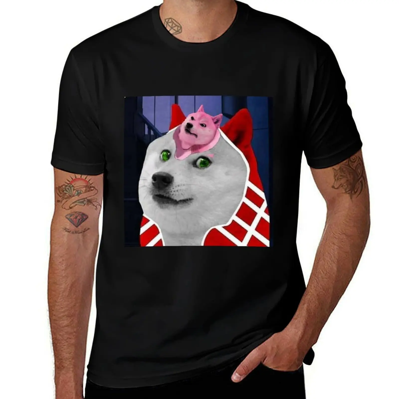 King Crimson Doge T-Shirt Plus Size Everyday Tee Shirt T-Shirt