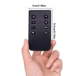 Black ABS Replacement Suitable for Bose Audio Remote Control