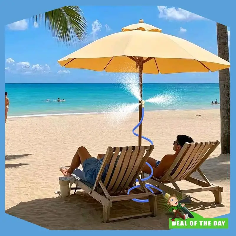 

24-Hour Delivery Hose Misters Portable Mist Standing For Backyard, Bird Bath, Water Mist Playing For Umbrella, Backyard, Plants,