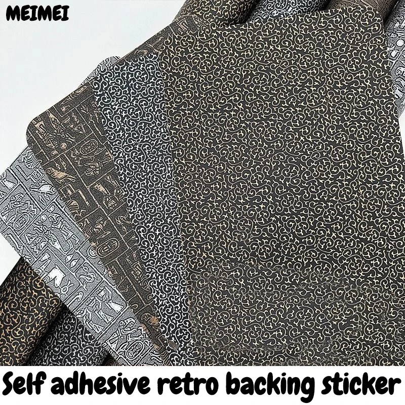 

Retro Texture Self-adhesive Leather Embossed Imitation Leather Sofa Furniture Repair Sticker DIY Process Foreskin Leather
