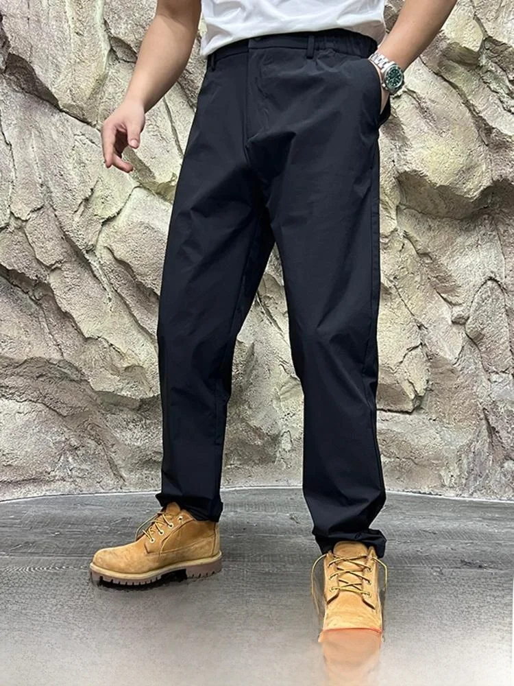 

Высококачественные дышащие мужские повседневные брюки Adstrative Line Qui-Dry с солнцезащитным кремом, модные весенне-летние прямые брюки