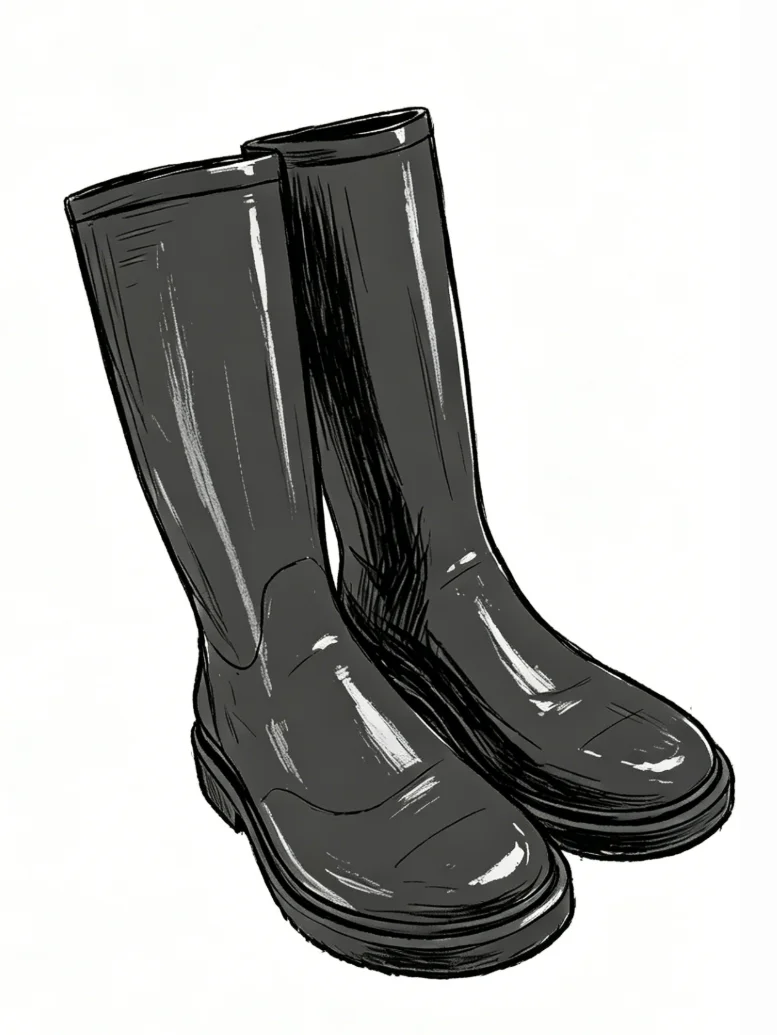 2025 Handcrafted Collection: Premium Design – Women's Tall Rain Boots