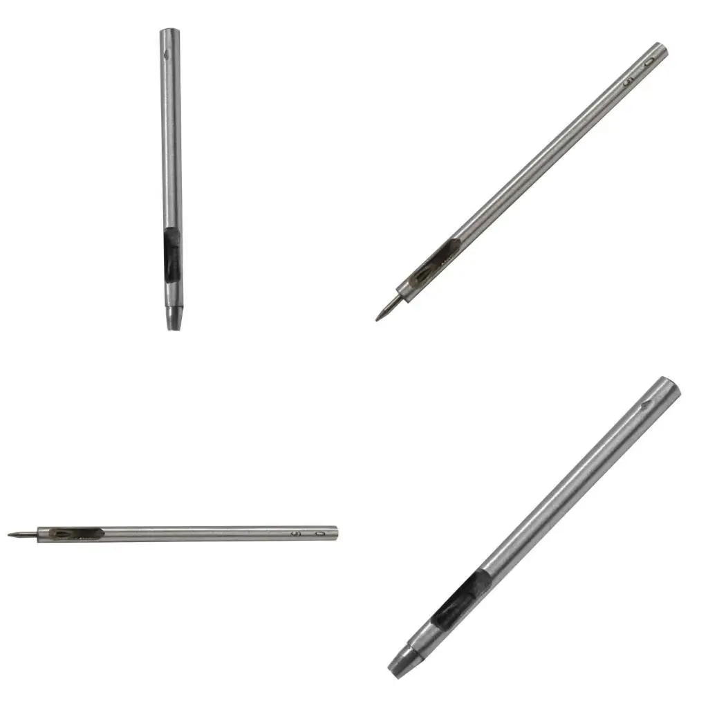 

E8BD Round Steel Leather Hole Puncher Leather Craft Hole Cutter for Watch Band