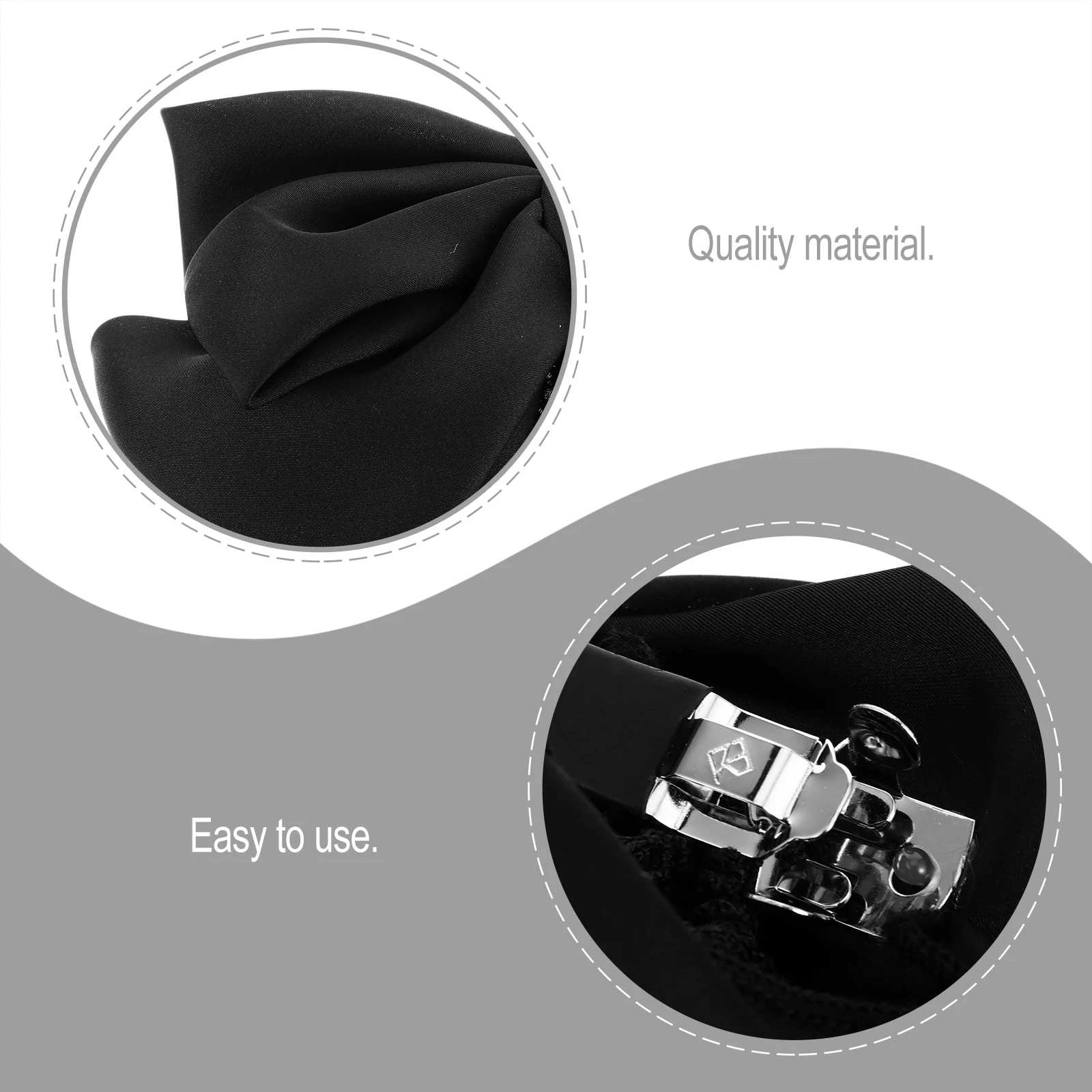 

Creative Large Bowknot Clip With Net Elegant Headdress For Women Stylish Bow Bun Cover Barrette Formal Wear Corporate Attire