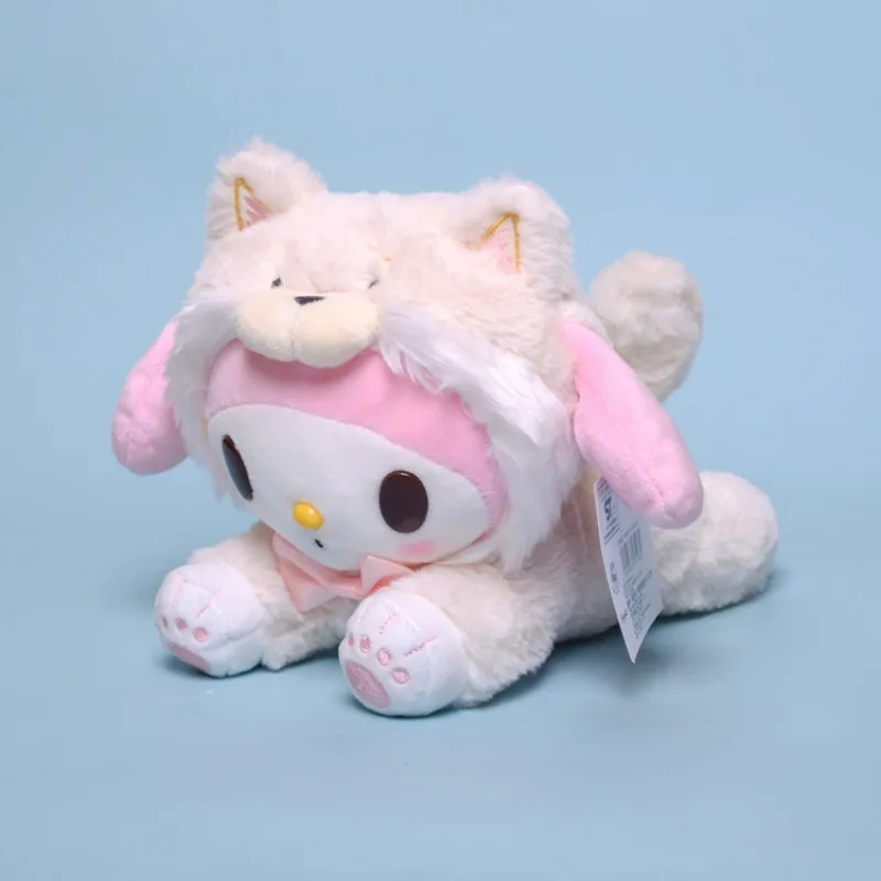 Sanrio Kuromi My Melody Cinnamoroll Anime Cute Cartoon animali di peluche peluche Soft Plushie placare ragazze bambola giocattoli regali