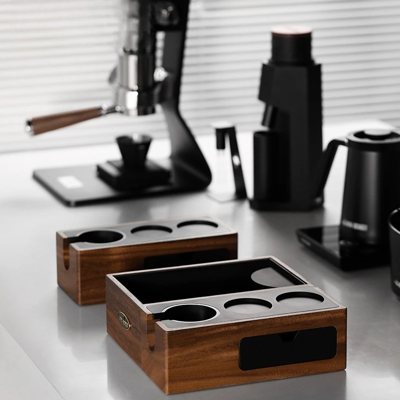 Multifunctional coffee slag box, handle holder, household coffee bar counter, powder holder