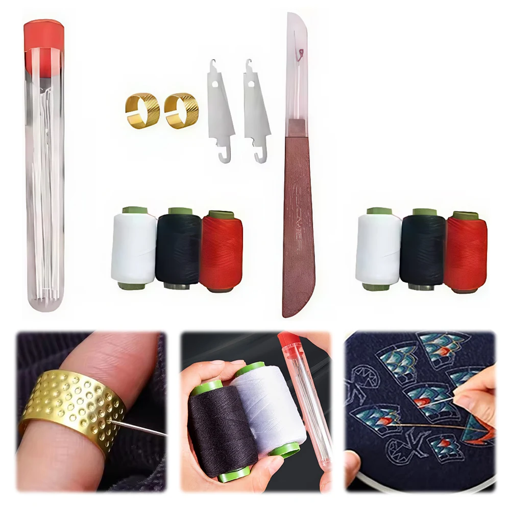 37PCS Needles Threa…