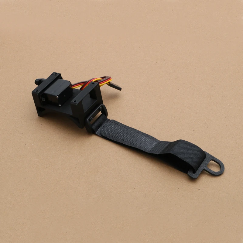 1PCS Adjustable Remote Control Distance Cable Tie Launcher Airdrop Release Thrower Load 1kg for FPV RC Aircraft Payload Drop