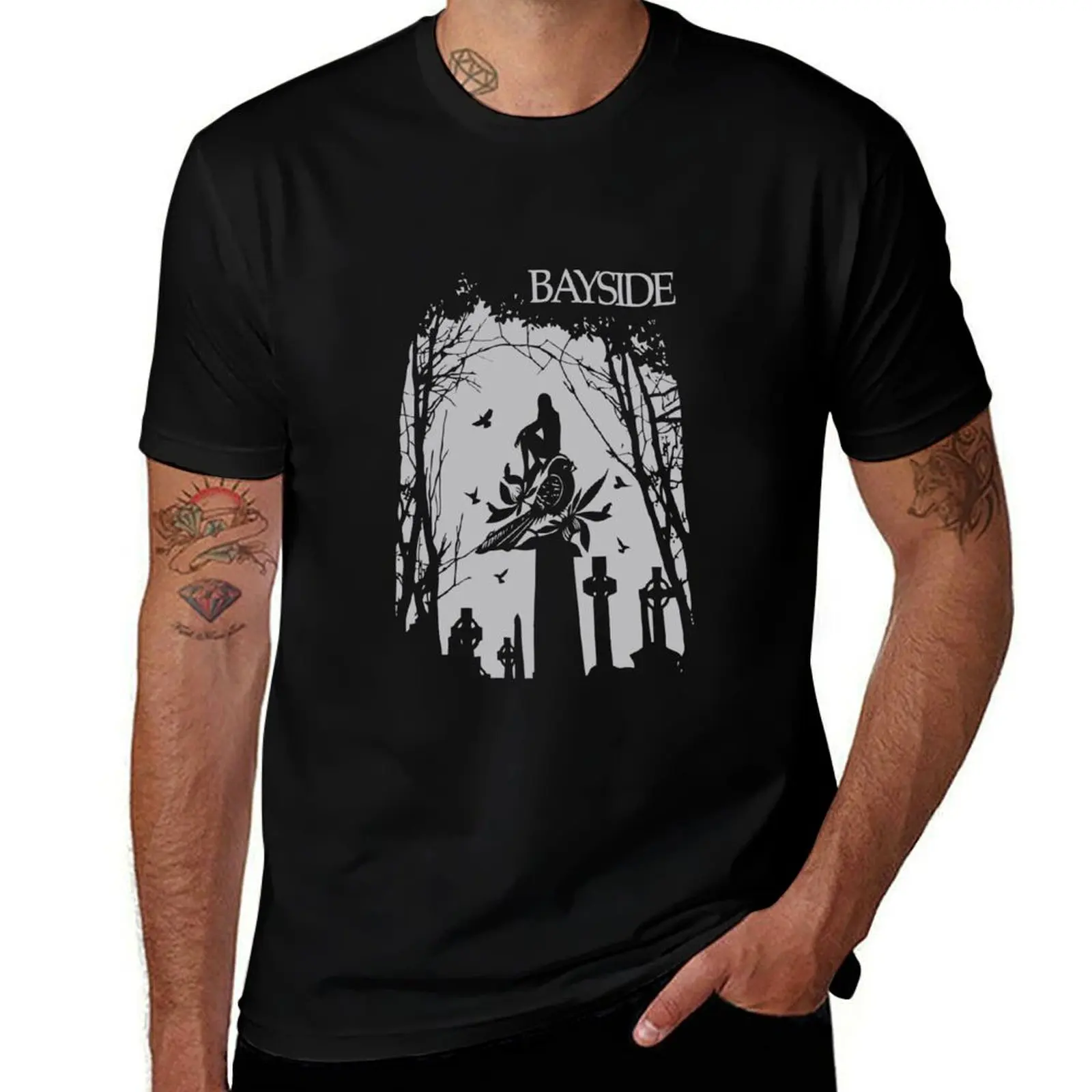 

Bayside Band T-Shirt t shirts for man graphic vintage man t shirts high quality luxury brand T-Shirt