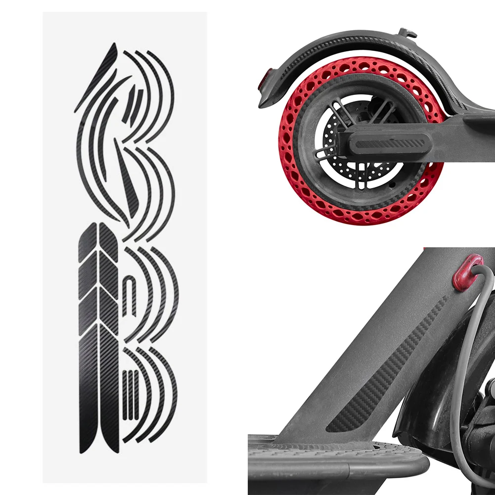 Self Balance Scooters 26*18cm Carbon Fiber Film Easy To Apply Hassle-free Installation Heat-resistant Material view 2