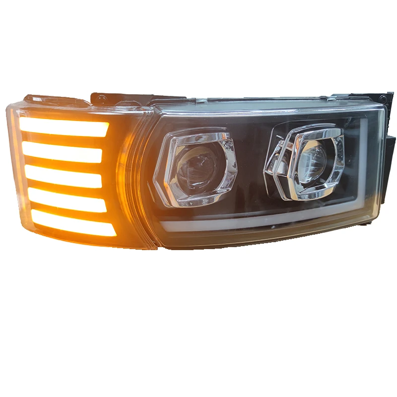 

1X FULL LED TRUCK HEAD LAMP for SCANIA R420/P380 P410 L, P, G, R, S LED FRONT 1730958 1730953 HEAD LAMP WITH LED CORNER LAMP