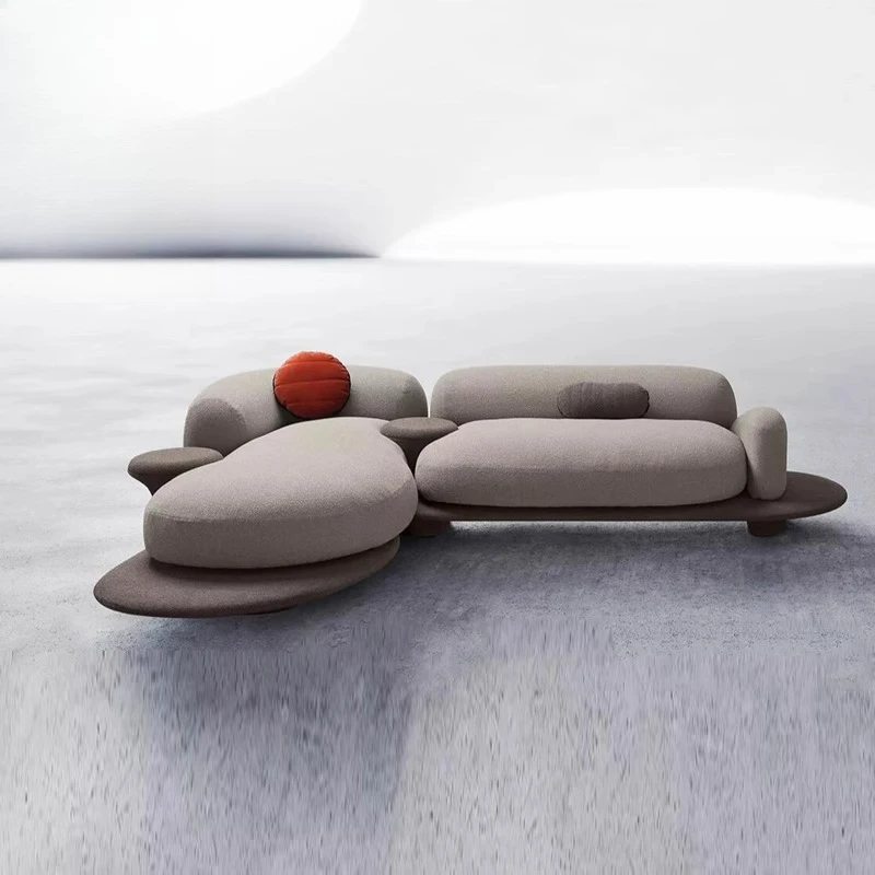 Italian module sofa combination, high-end designer sofa in villa living room
