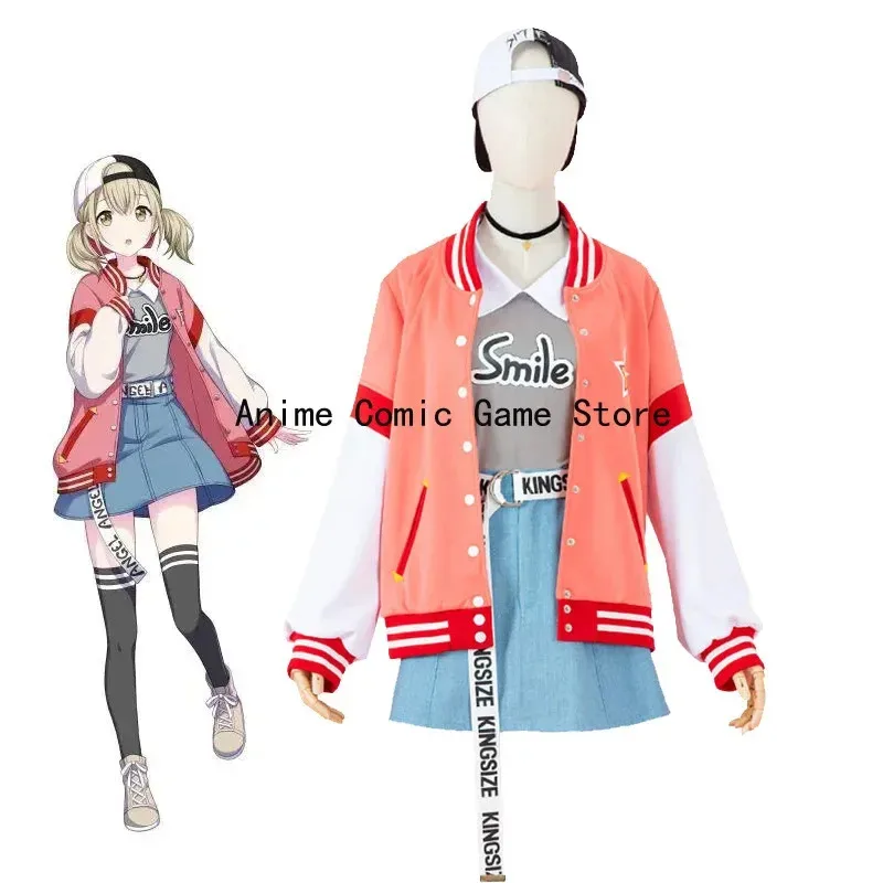 

In Stock S-3XL Kohane Azusawa Cosplay Costume Wigs Anime Project Sekai Colorful Stage Carnival Halloween Outfits for Women