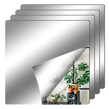 Self-Adhesive Acrylic Mirror Set 1