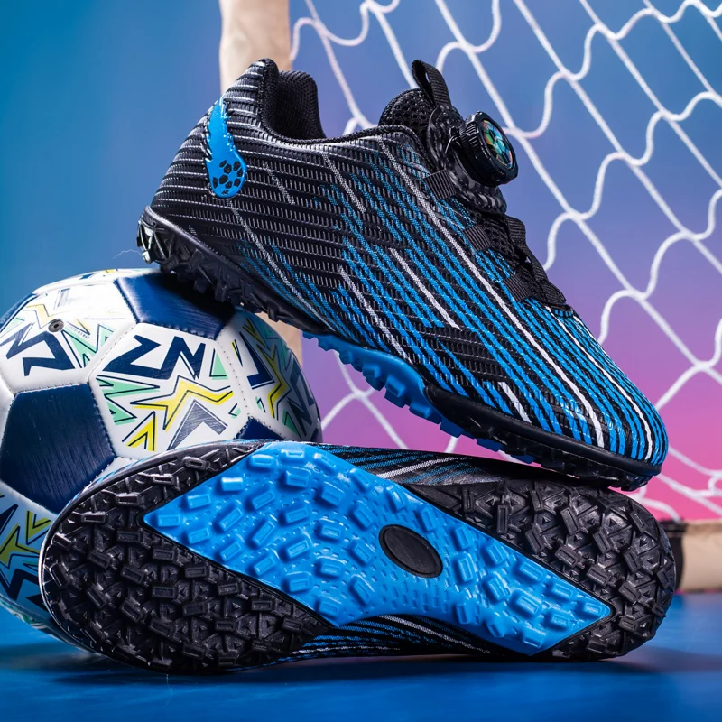 

Новые профессиональные футбольные бутсы для детей, тренировочные кроссовки, ультралегкие бутсы для игры на газоне и искусственном покрытии, нескользящие, для мальчиков, дропшиппинг