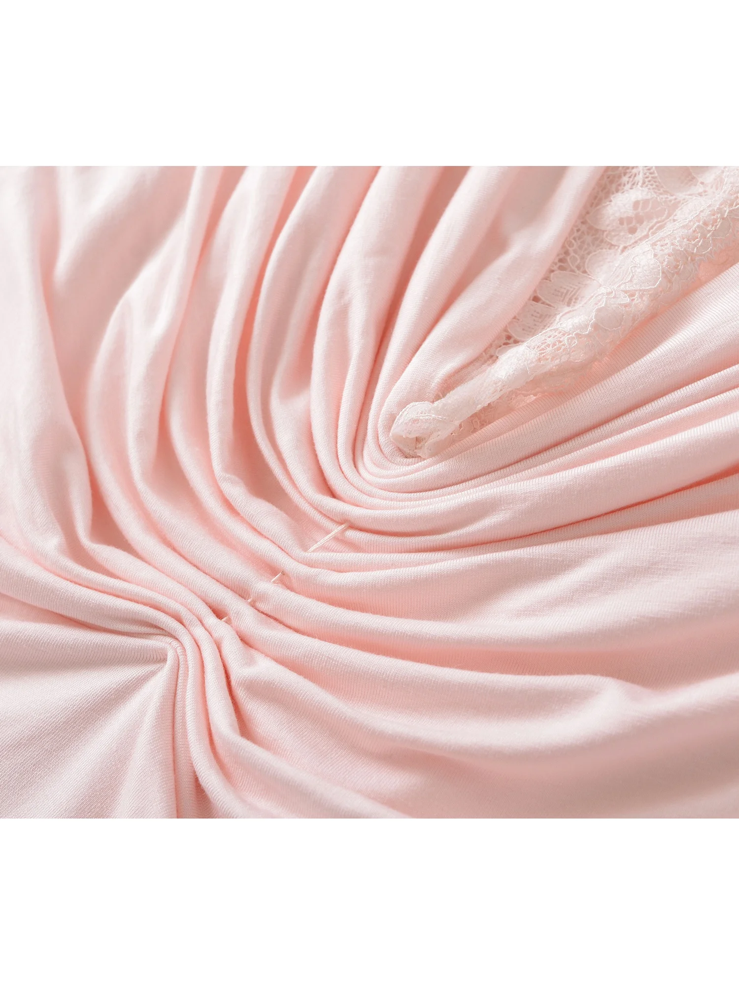 Sexy Deep V-Ne Lace Patchwork ort Sve Onesie Design Sense Twist Versatile Base irt Street Sle Slim Fit Summer Top