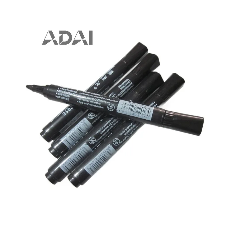 

Oil-based black marker pen writing tool supply, black marking pen for construction craftsmen
