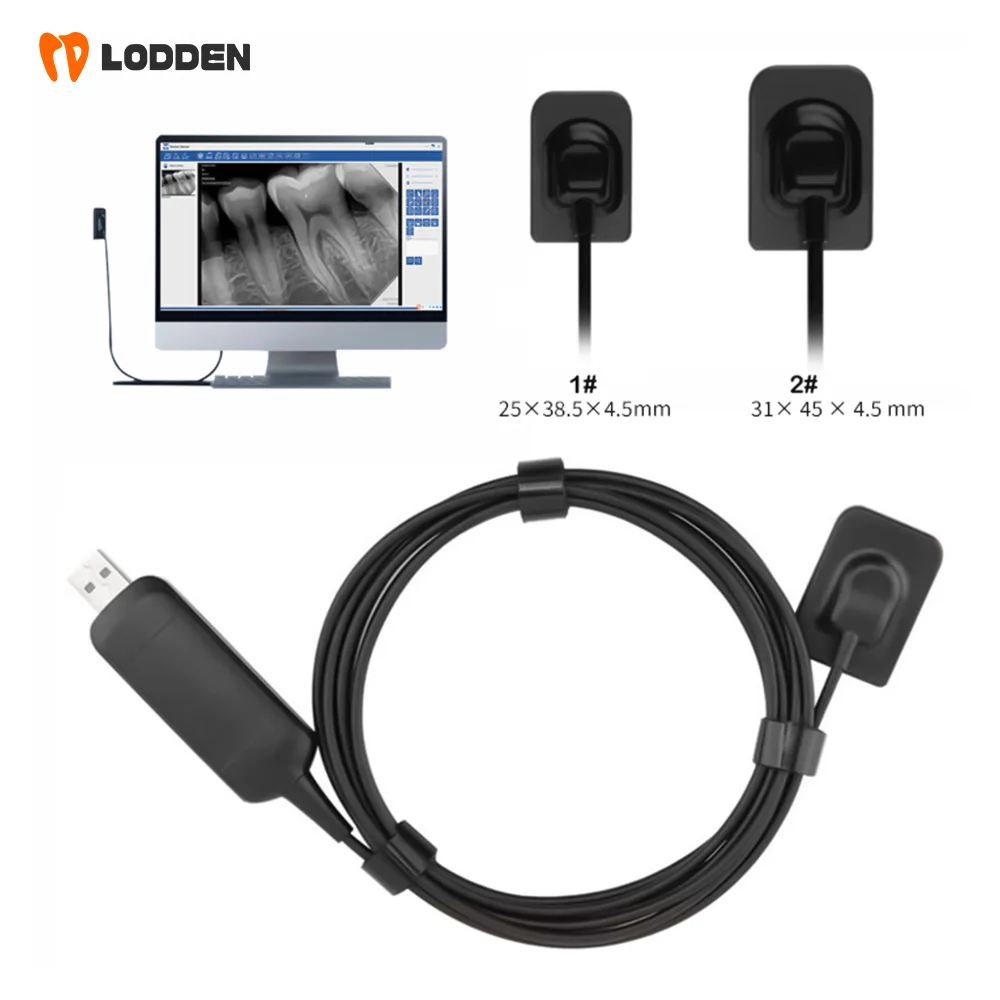 Sensor de rayos X Dental, radiovisiógrafo RVG Intraoral portátil, sistema de Sensor Digital Rx, imagen HD, Unidad Dental, producto de odontología