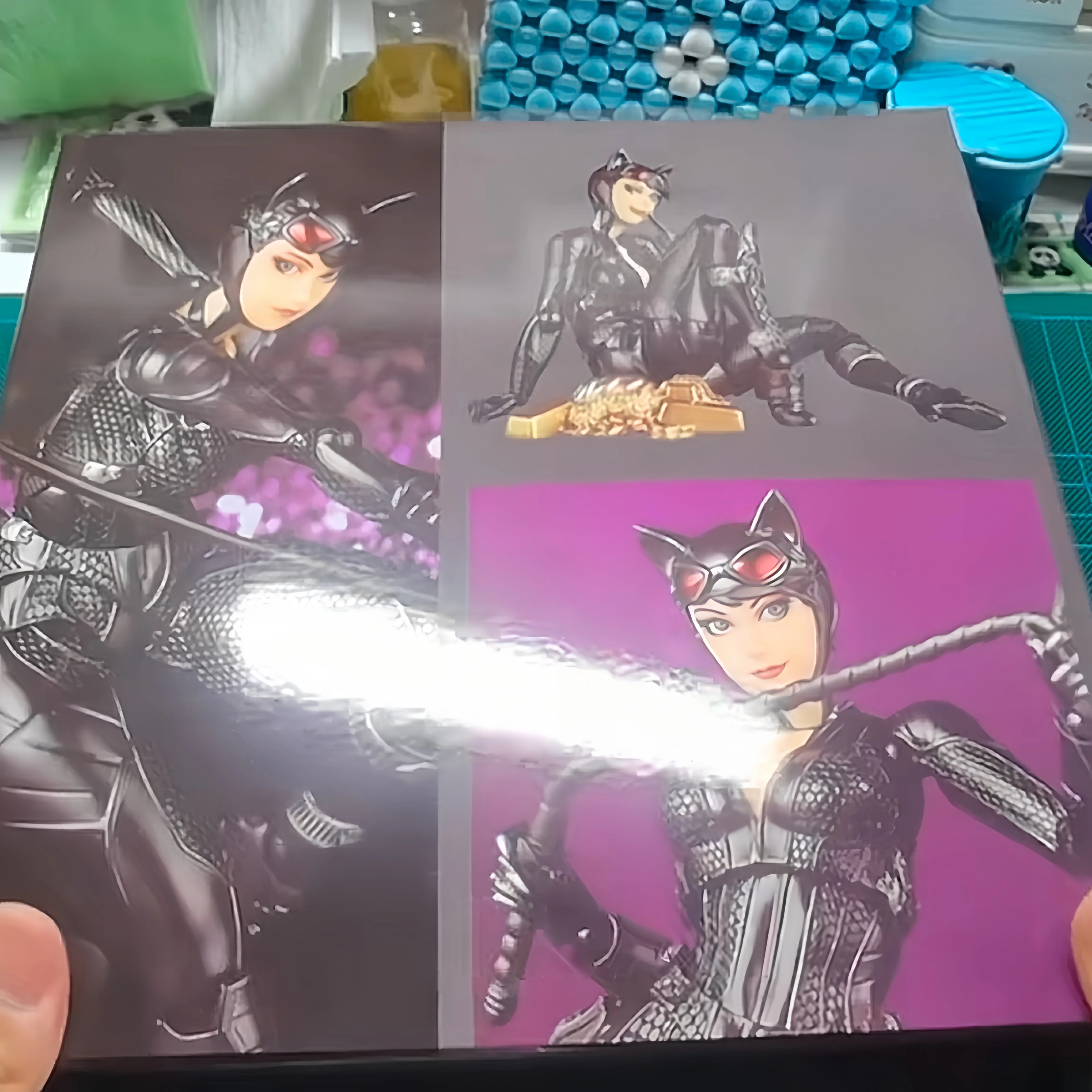متوفر في المخزون مصنع Arkahm MAX مصنع Kaiyodo Revoltech Yamaguchi Catwoman تمثال Ko نموذج عمل الشكل هدايا مخصصة اللعب #5