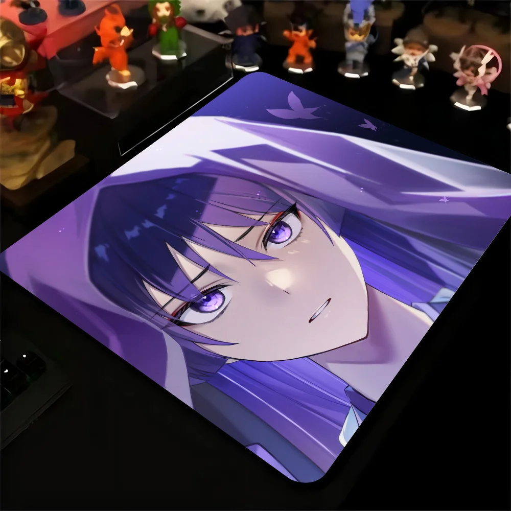 Wanderer Genshin Impact Mousepad Small LockEdge Mouse Pad For Gamers Computer Desk Pad Rectangular Anti-slip Rubber