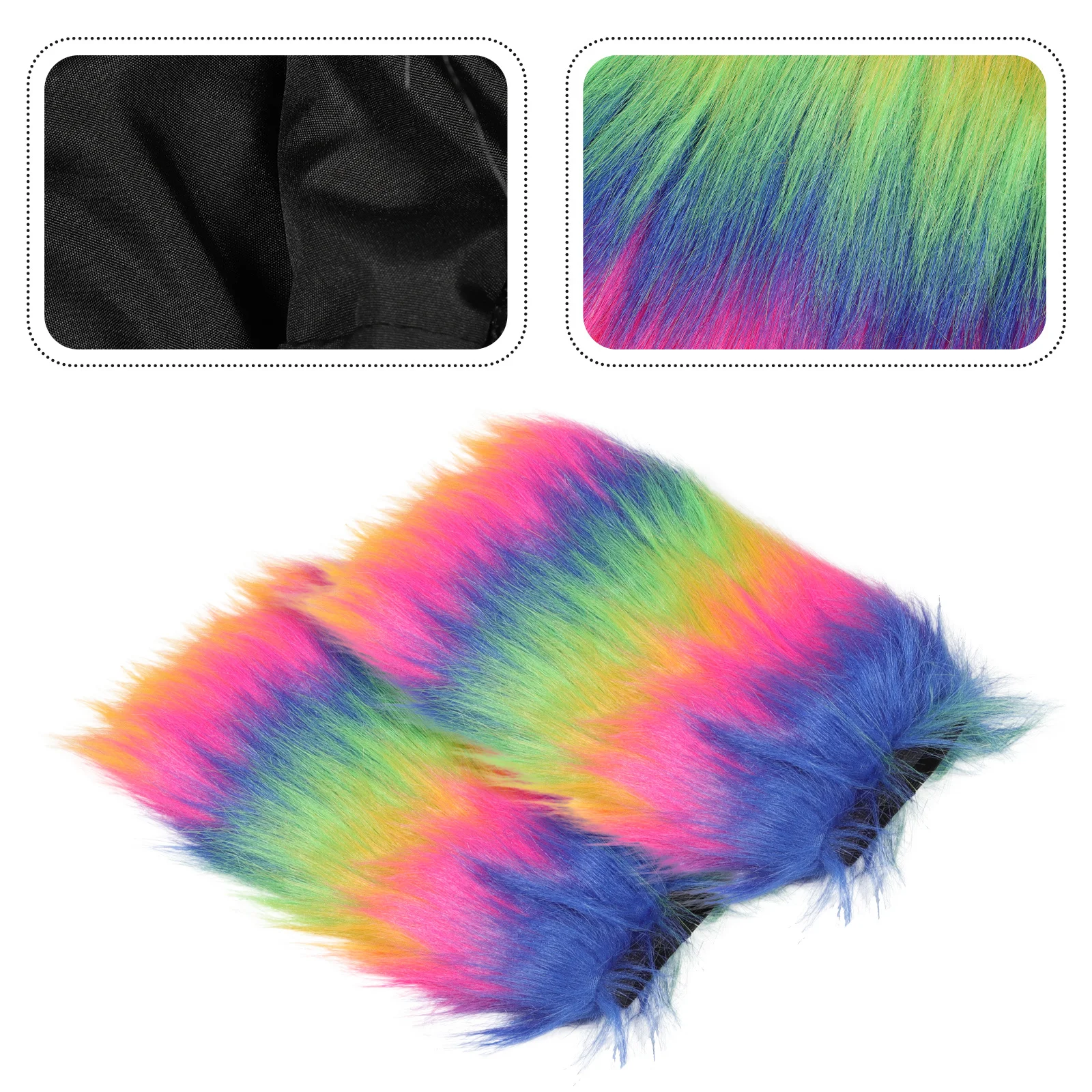 1 Para Długich, Puszystych Nakładów na Nogi, Sztuczne Ocieplacze dla Kobiet, Kostiumy Karnawałowe, Cosplay, Akcesoria do Występów Scenicznych