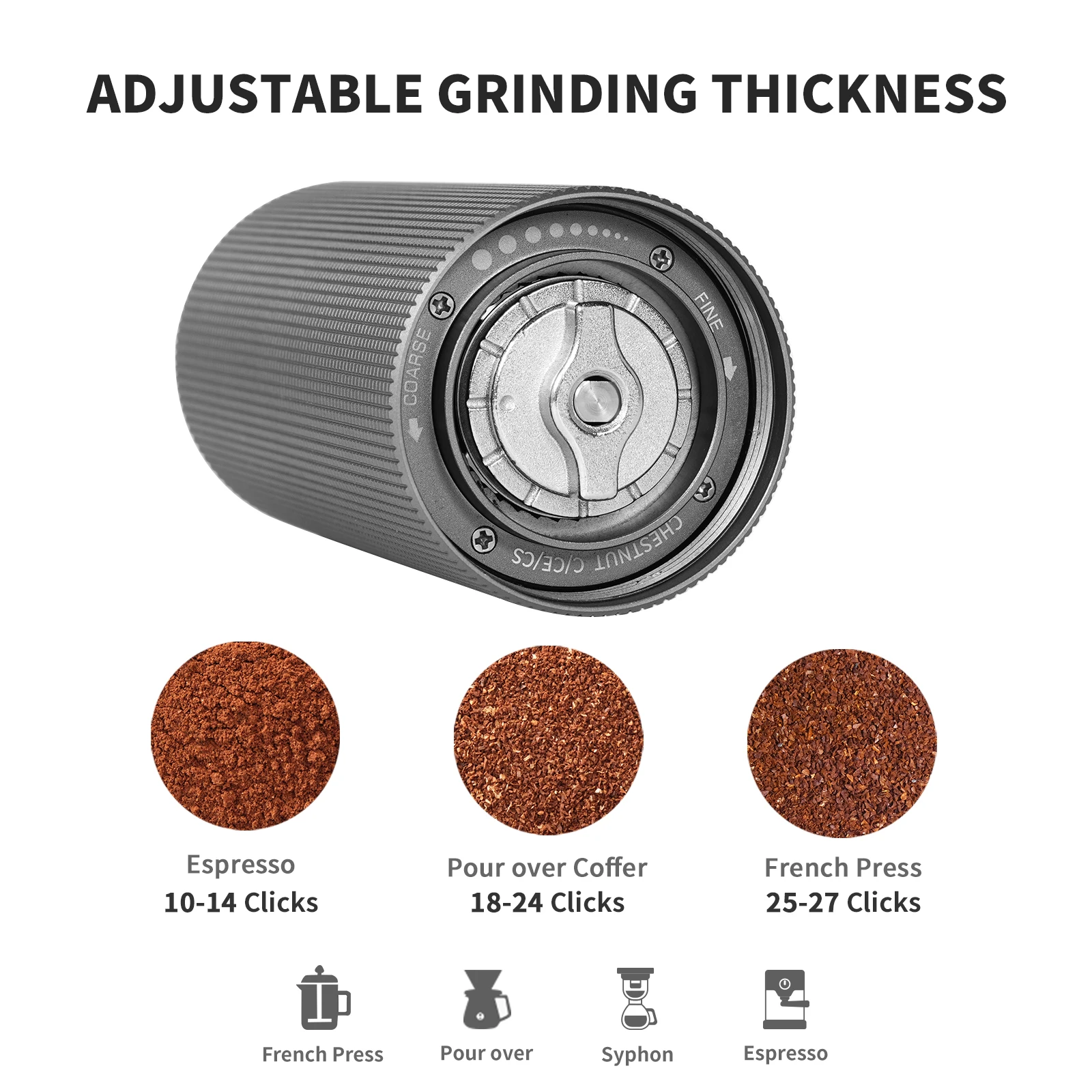 Timemore Chestnut C2 MAX Manual Coffee Grinder