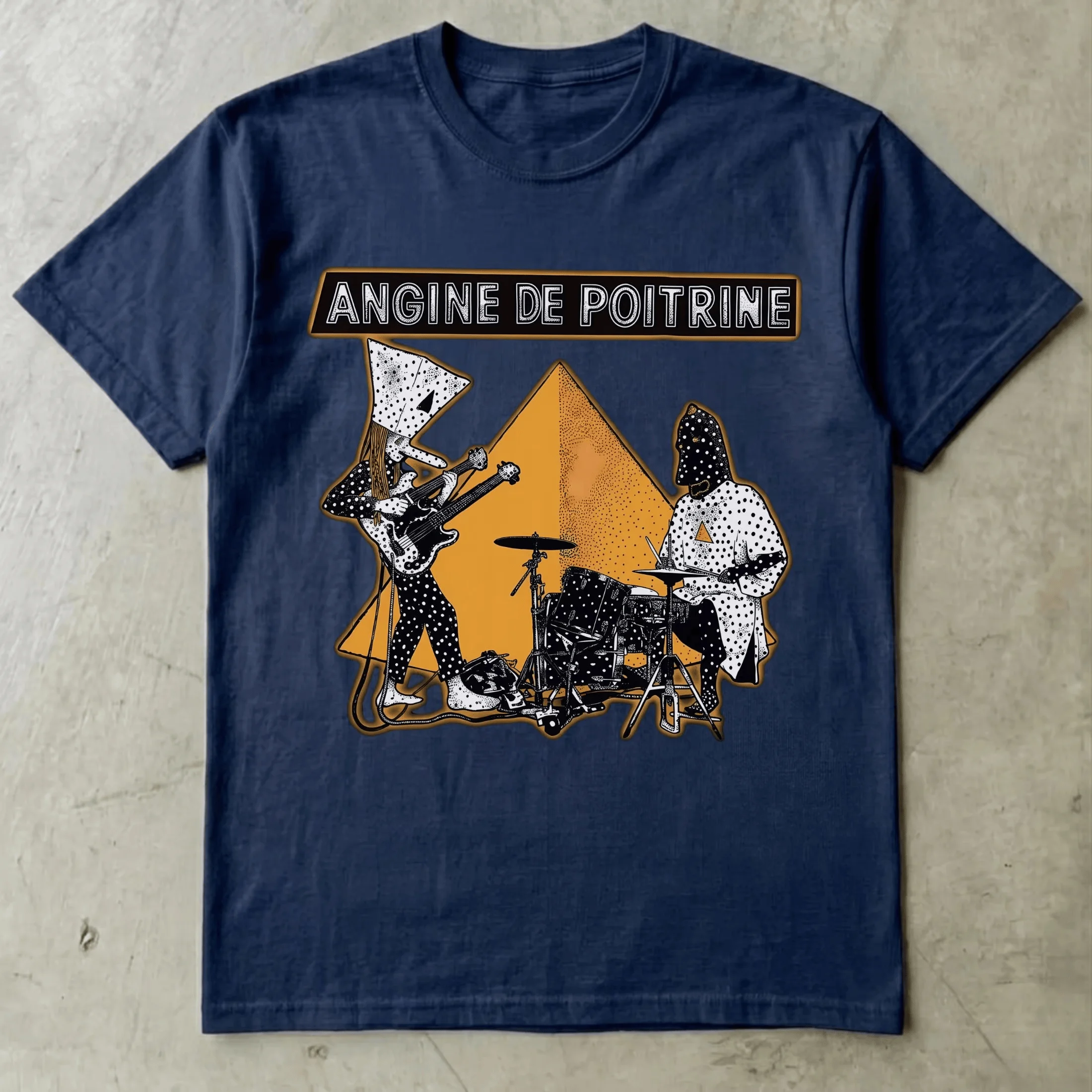 Angine de Poitrine Band Graphic 2026 T-Shirt 100 % Baumwolle Kleidung Unisex Männer Frauen T-Shirt Y2k Casual Tee Beliebte Streetwear Tops – Detail 11