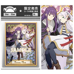 60PCS/Bag Laser Anime Card Sleeves 67x92mm Board Game Cards Protector PTCG Cards Shield Card Cover for TCG/PKM/MGT Trading Cards
