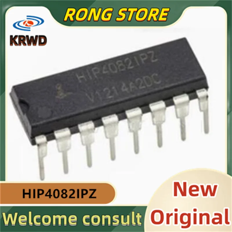 5PCS HIP4082IPZ New original  HIP4082 DIP-16