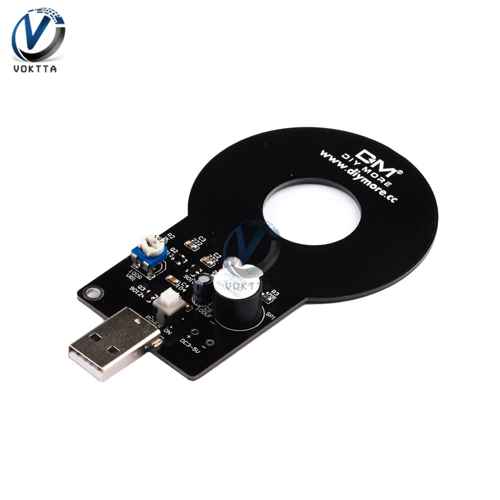 DIY Kit Metal Detector Kit Electronic Kit DC 3V-5V 60mm Non-contact Sensor Board Module DIY Electronic Part Metal Detector