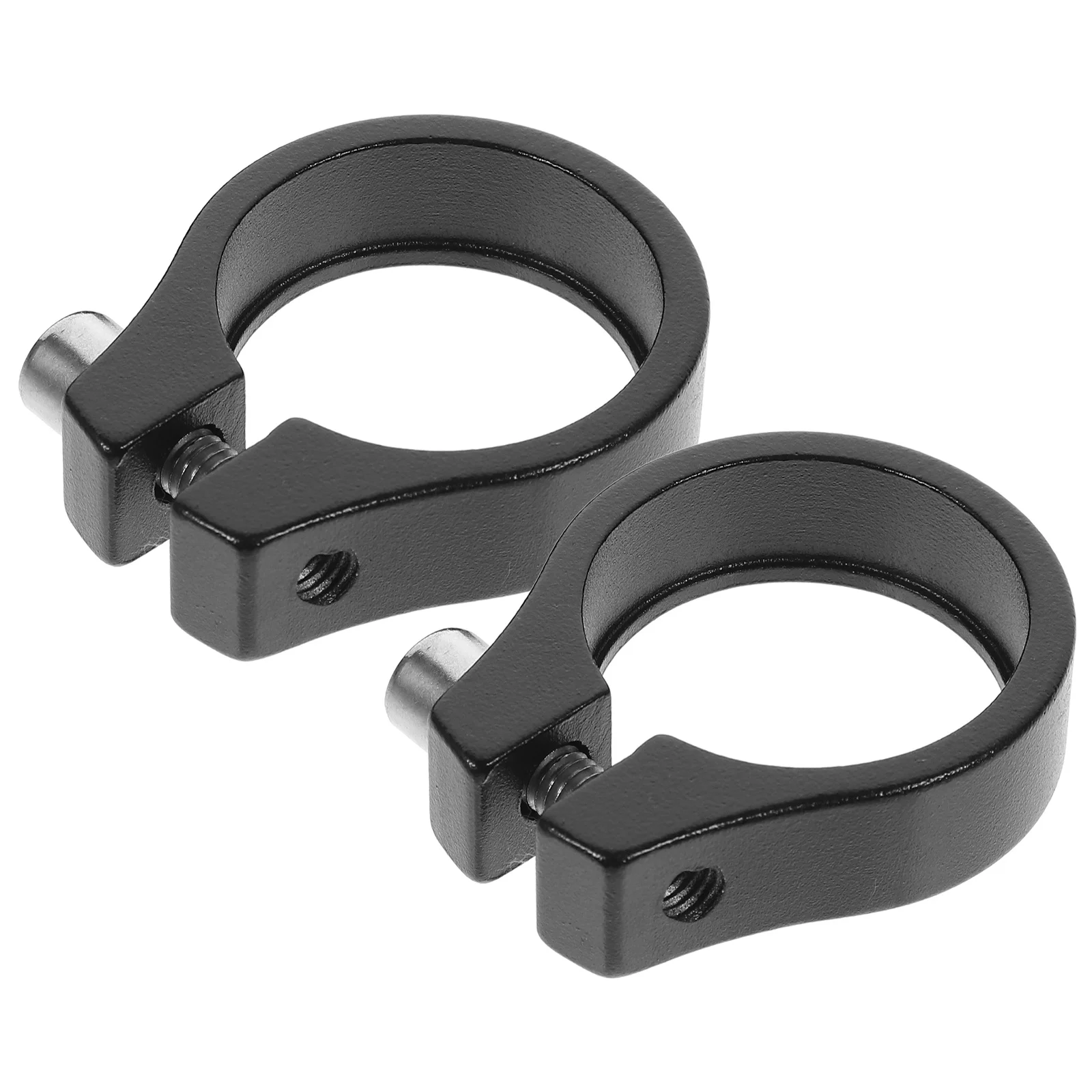 

2Pcs Bike Seatpost Clamp Aluminium Alloy Durable Seat Tube Clamp for Bike Accessories Strong Clamping Force Secure Riding